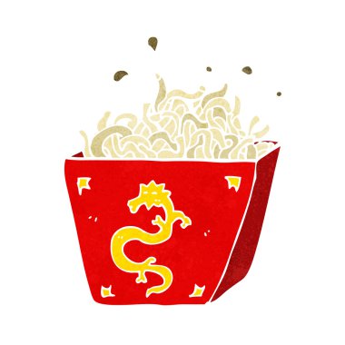 karikatür makarna kutusu