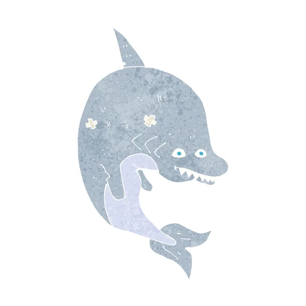 Requin de bande dessinée — Image vectorielle