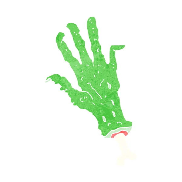 Cartoon zombie hand — Stock Vector
