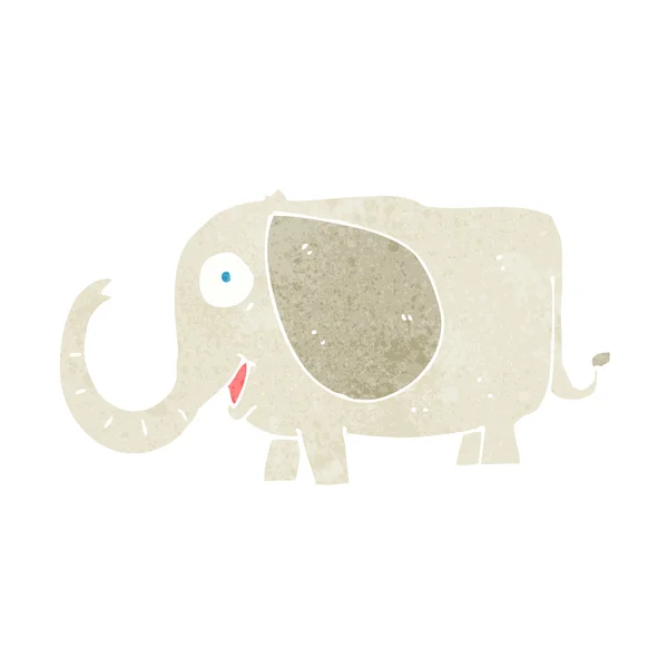Cartoon babyolifant — Stockvector