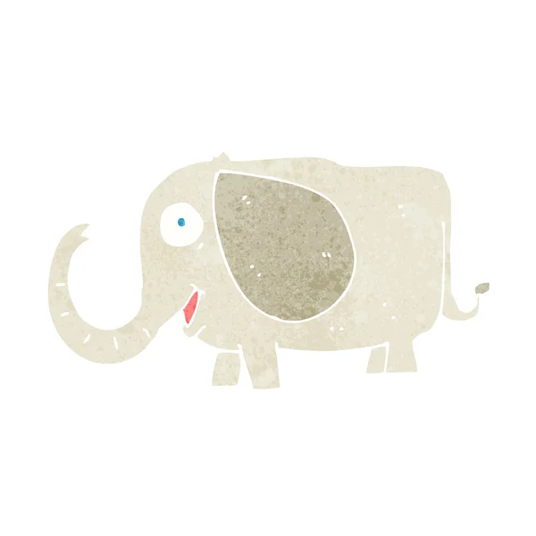 Cartoon baby elefant — Stock vektor