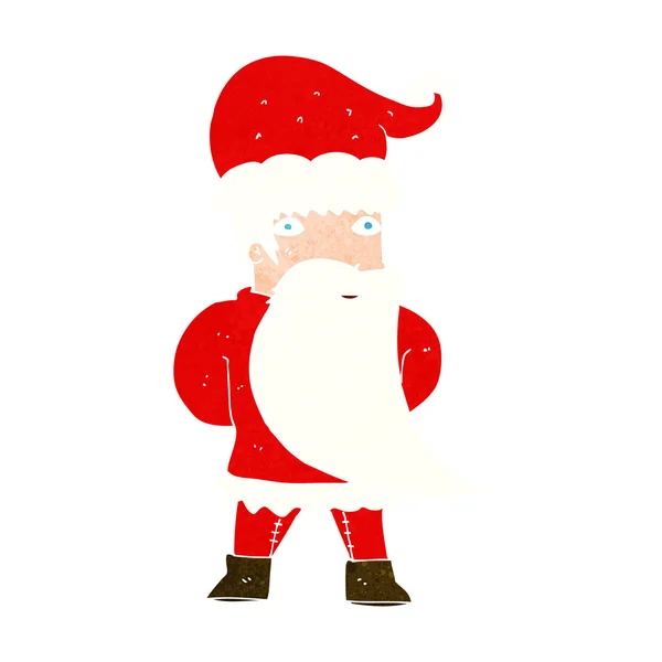 Noel Baba çizgi film — Stok Vektör