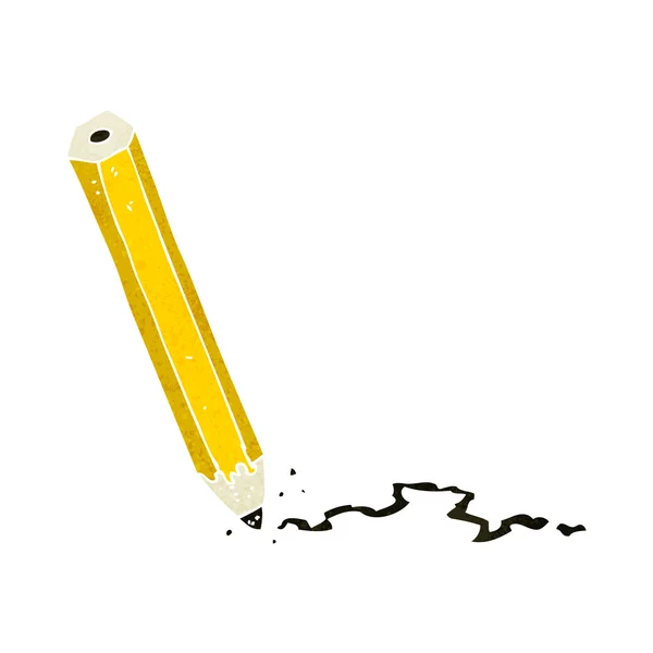 Cartoon pencil — Stock Vector