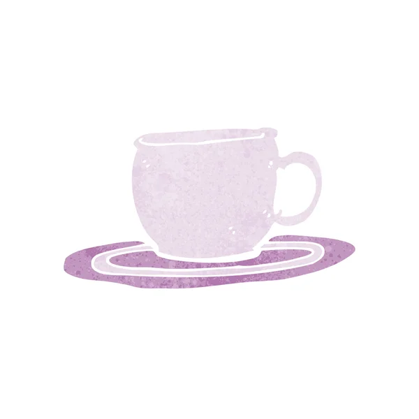 Tazza di tè cartone animato — Vettoriale Stock