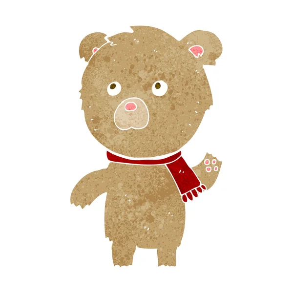 Cartoon teddy bear — Stock Vector