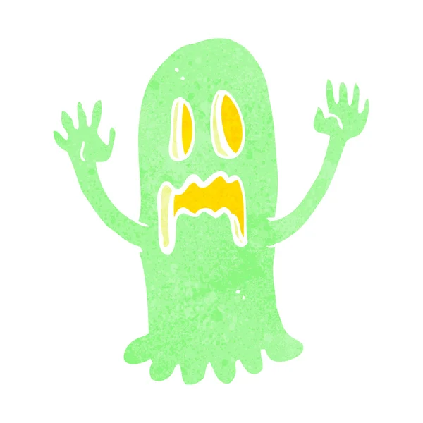 Cartoon spooky ghost — Stockvector