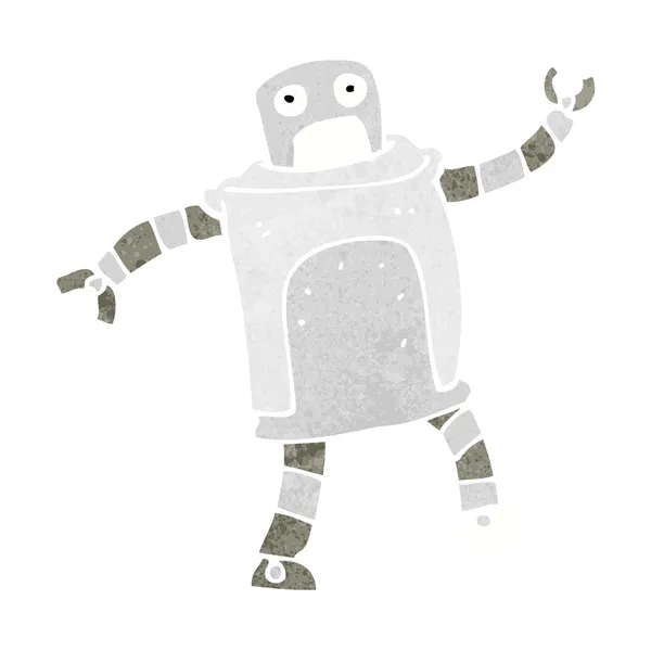 Cartoon robot — Stock Vector