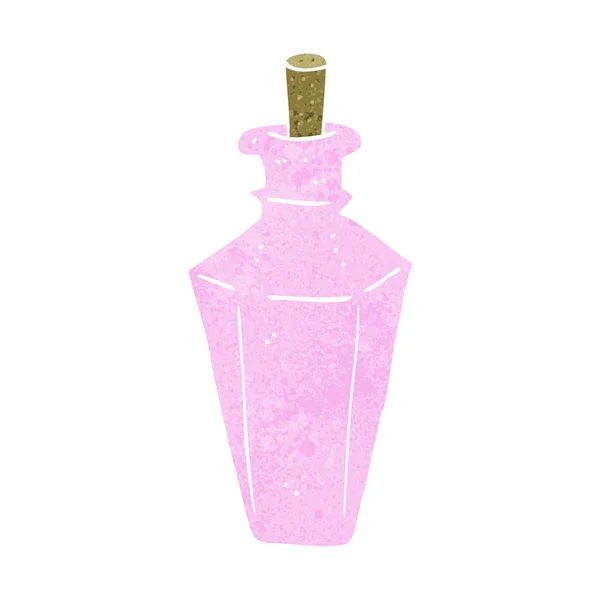Frasco de perfume de desenhos animados fragrância — Vetor de Stock