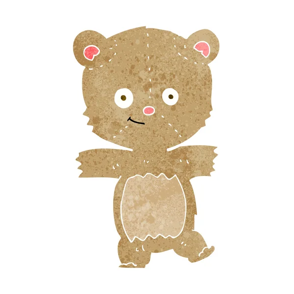 卡通片有趣的玩具熊 — 图库矢量图片