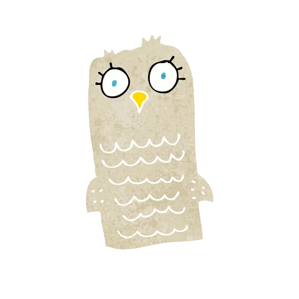 Cartoon owl — Stock Vector