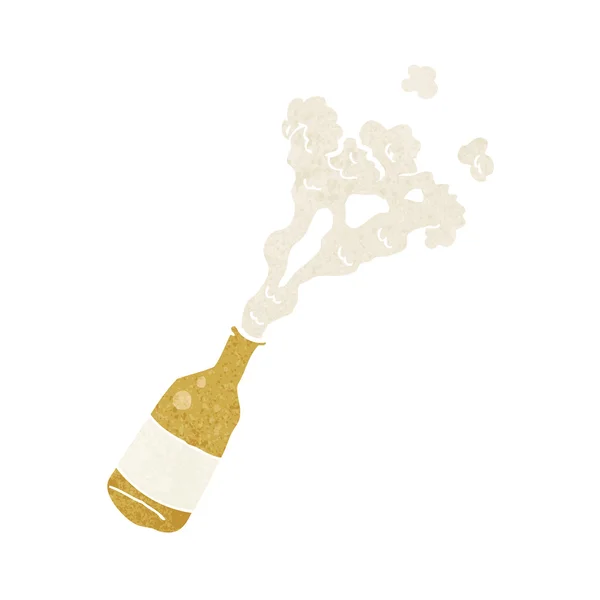 Bouteille de bière dessin animé — Image vectorielle
