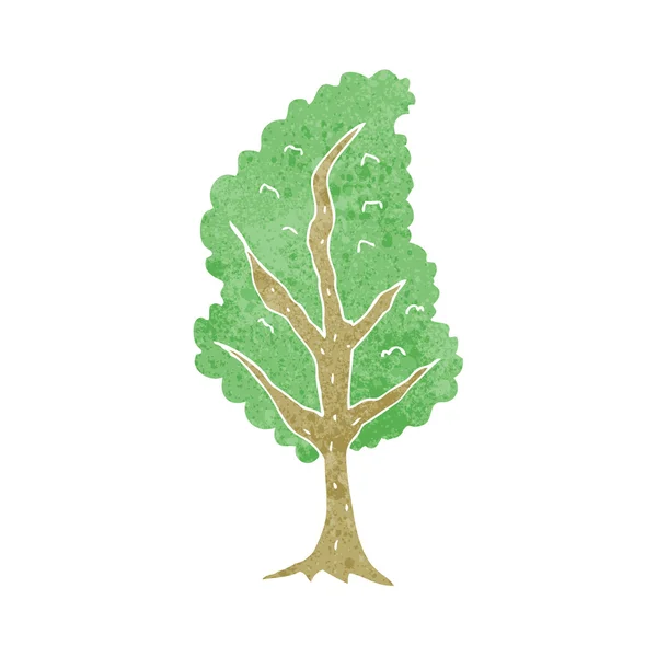 Árbol de dibujos animados — Vector de stock