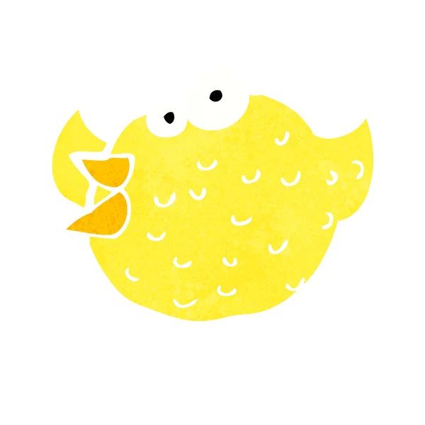 Cartoon happy bird — Stock vektor