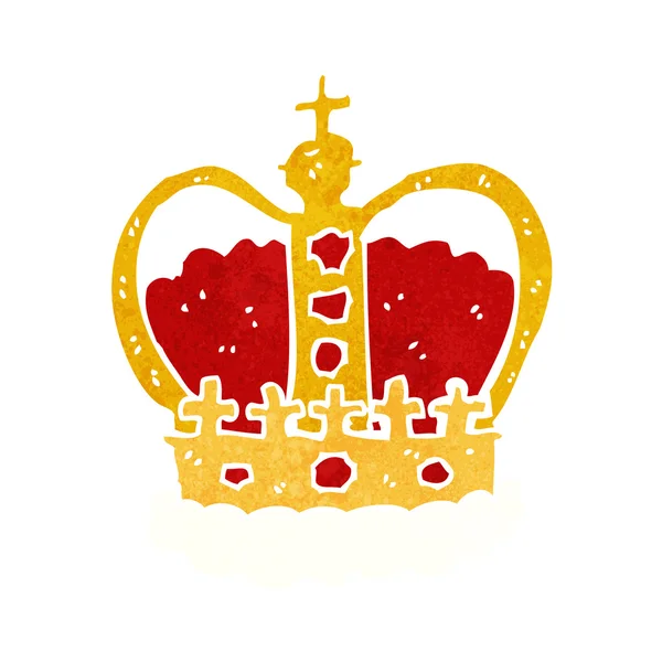 Cartoon royal crown — Stock Vector