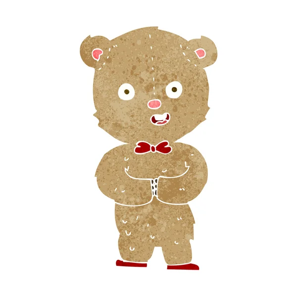 Cartoon teddy bear — Stockvector
