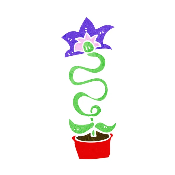 Cartoon bloem — Stockvector