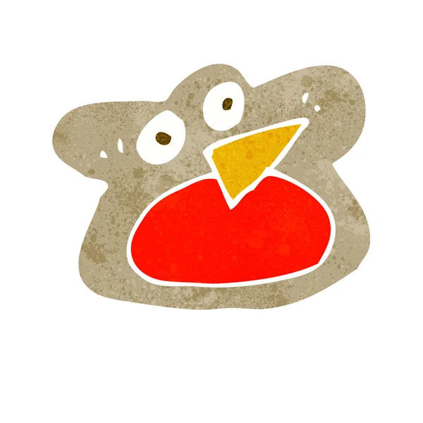 Grappige cartoon robin — Stockvector