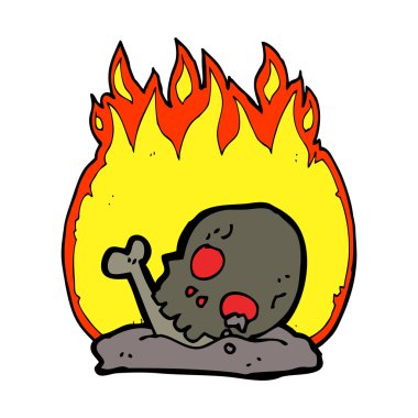 Eski kemikleri yakan çizgi film