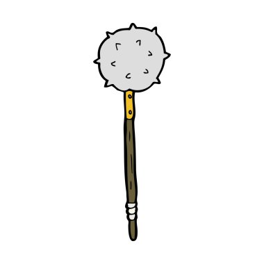 karikatür Ortaçağ topuz