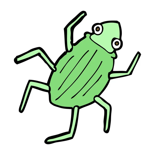 Cartoon bug — Stockvector