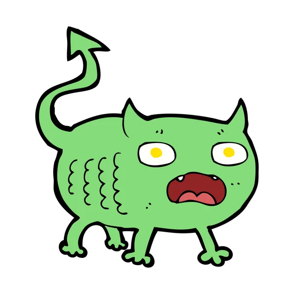 Cartoon kleine imp — Stockvector