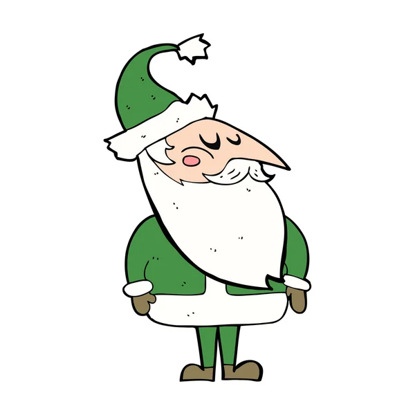 Dibujos animados Santa Claus — Vector de stock