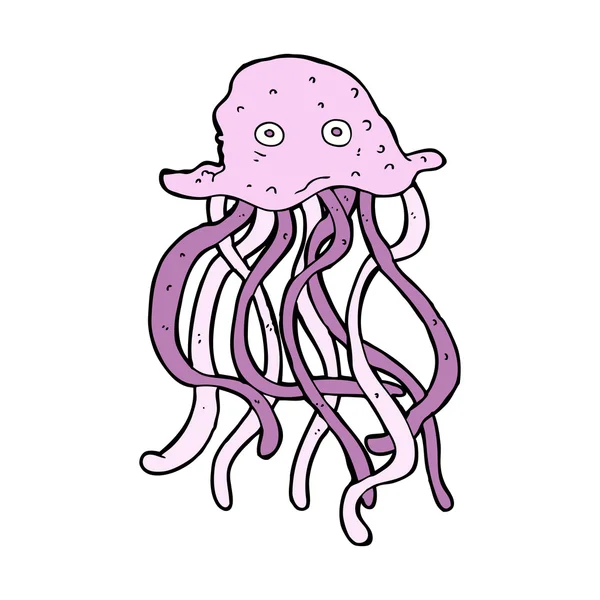 Cartoon octopus — Stockvector