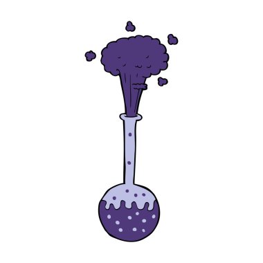 karikatür bilimsel deney