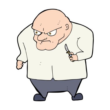 çizgi film kötü adam