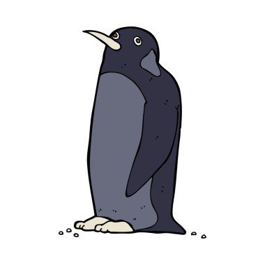 karikatür penguen