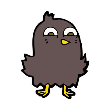 komik karikatür kuş