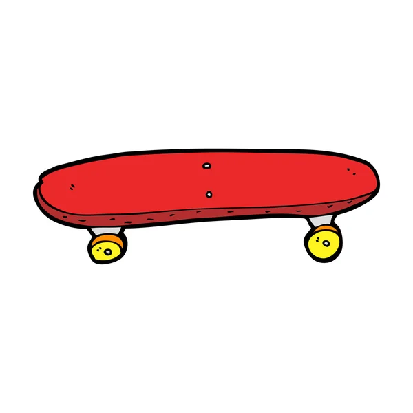 Skateboard cartone animato — Vettoriale Stock