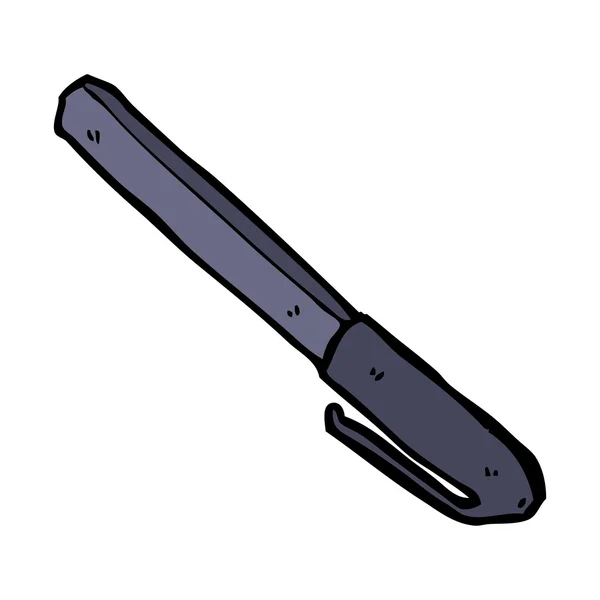 Cartoon pen — Stock Vector