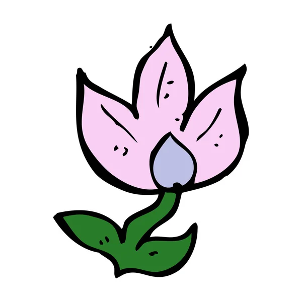 Cartoon flower — Stock Vector