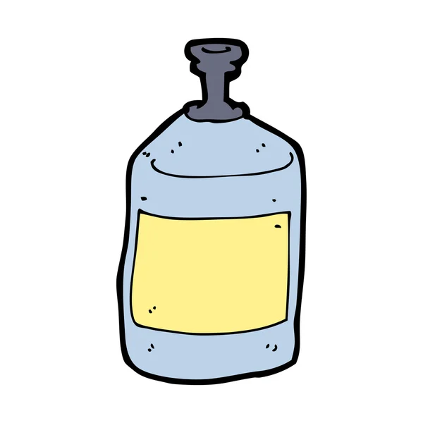 Cartoon oud spuiten fles — Stockvector