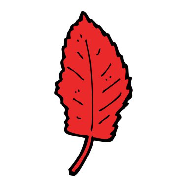 karikatür yaprak sembol