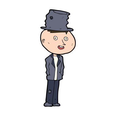 Çizgi film komik serseri.