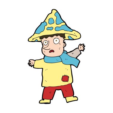 çizgi film sihirli mantar adam