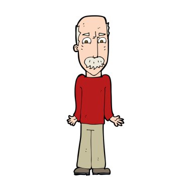 Çizgi film babaları omuz silkiyor.