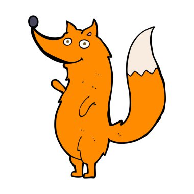 Fox sallayarak karikatür