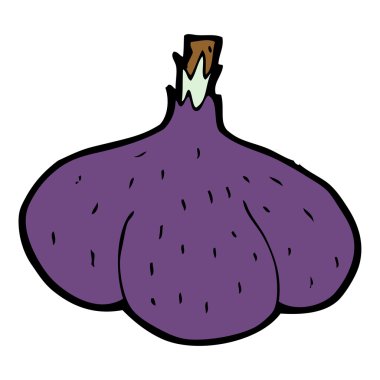 karikatür kırmızı soğan