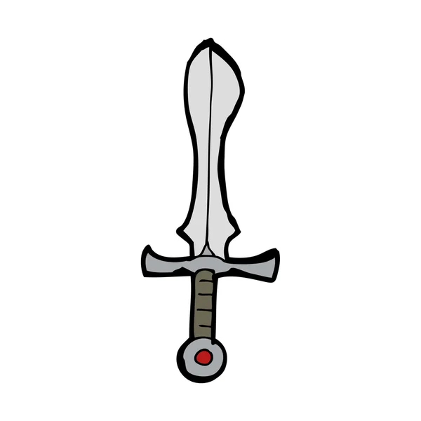 Cartoon-Schwert — Stockvektor