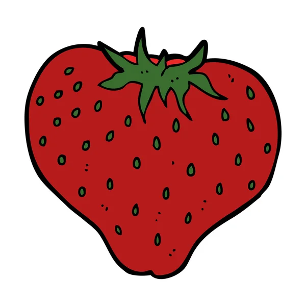 卡通草莓 — 图库矢量图片