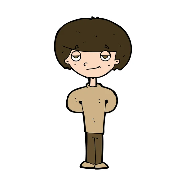 Cartoon gelukkig man — Stockvector