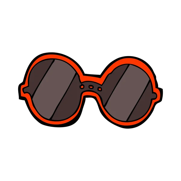 Óculos de sol de desenhos animados — Vetor de Stock