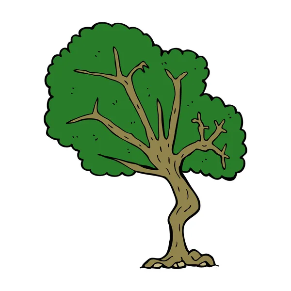 Árbol de dibujos animados — Archivo Imágenes Vectoriales