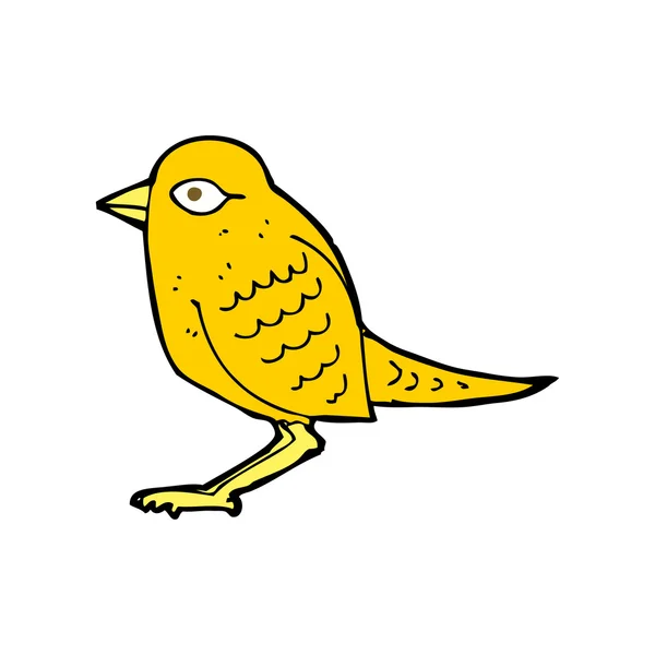 Karikatür Bahçe kuş — Stok Vektör
