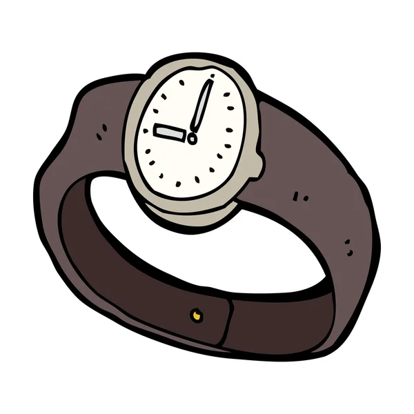 Cartoon-Armbanduhr — Stockvektor