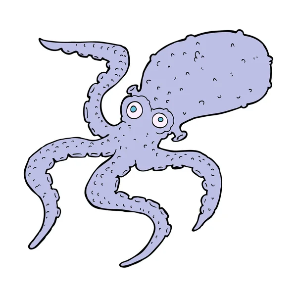Мультяшный осьминог — стоковый вектор