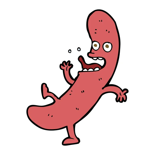 卡通香肠 — 图库矢量图片